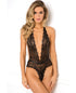 Rene Rofe Plunge in Teddy - Black